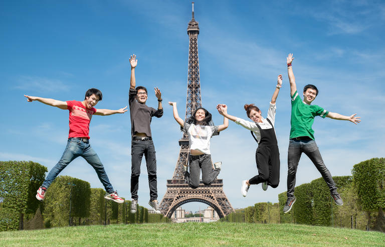 International students in france